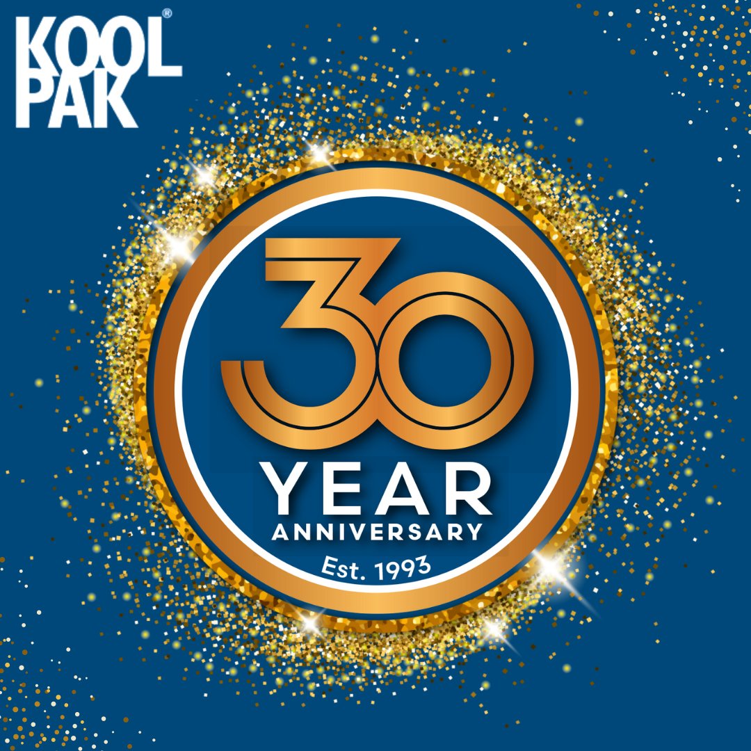 KoolpakUK's tweet photo. It's our 30 year anniversary! π
Koolpak has been manufacturing Hot & Cold Therapy products since 1993, and we are delighted to be celebrating our 30 Year Anniversary in 2023.
#anniversary #injury #school #hospital #office #workplace #koolpak https://t.co/tsetaRf7dX