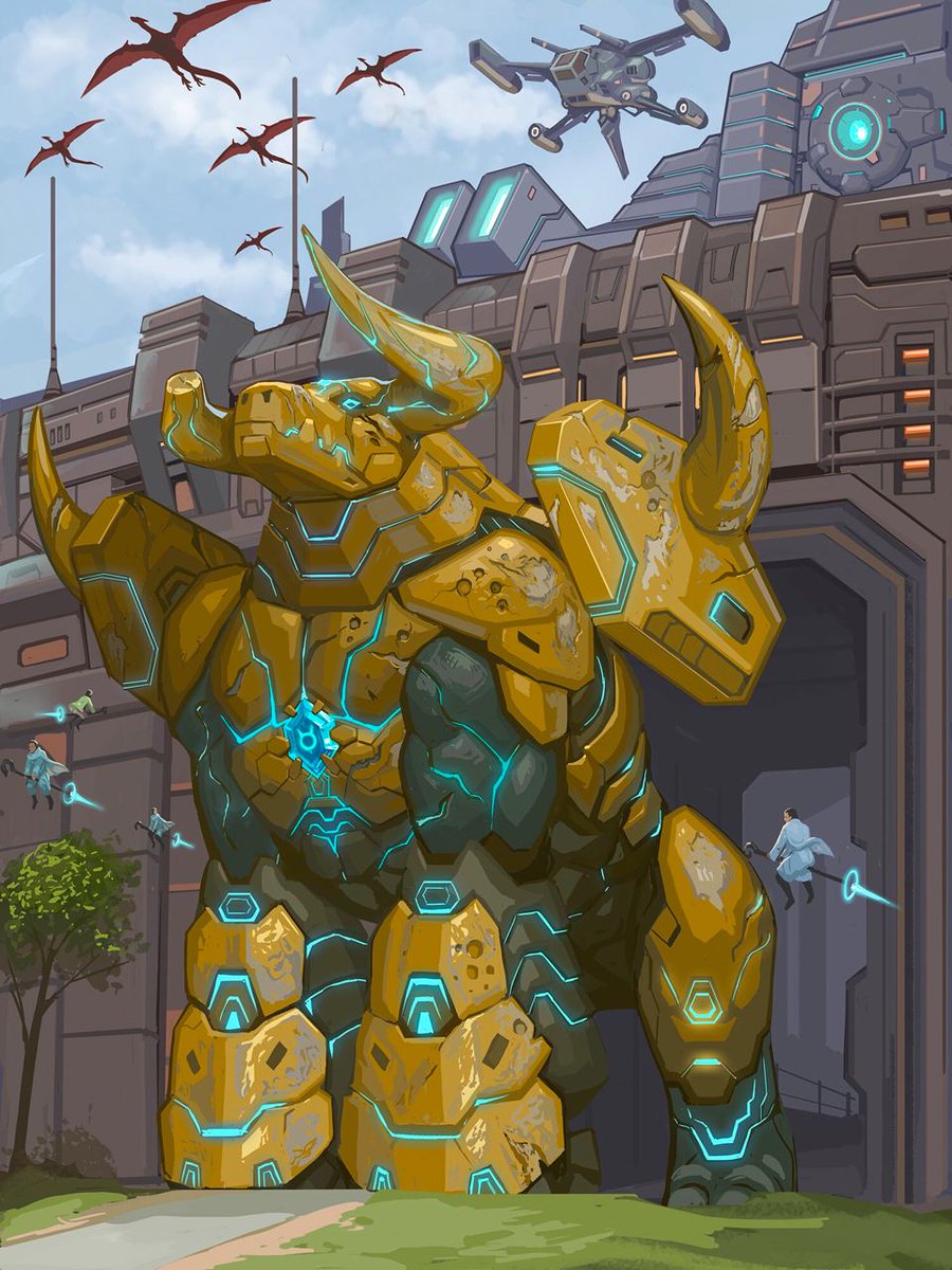 ABestClub's tweet photo. Taurus - Tito👏 Taurus is invented by the smartest warlocks in the MetaRunes Terra (Oto Sorcerers), using the  living stone figure made by the finest craftsmen. #NFTs #Metaverse #GameFi #Play2Earn #P2E #BSC #ABestClub #MetaRunes #Hero https://t.co/TxjEbuPqlw
