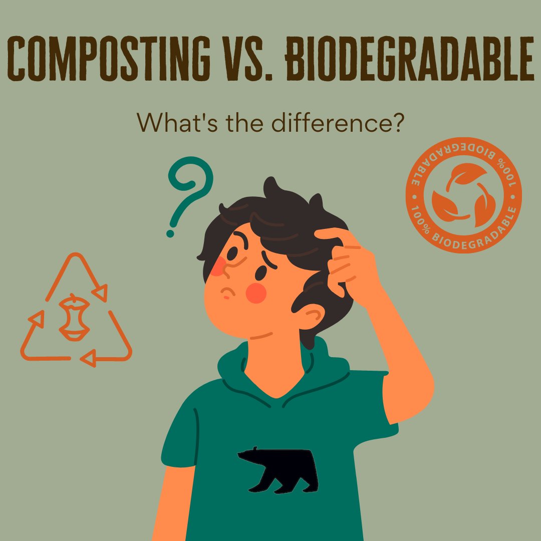 bbearcomposting's tweet photo. These terms can be tricky and are often misused. Here are some ways to differentiate the two.
#blackbearcomposting #composting #compost #zerowaste #foodwaste #sustainability #sustainableliving #recycle #ecofriendly #compostbin #organicwaste #organicgardening #zerowasteliving https://t.co/Qh7CVlwzcP