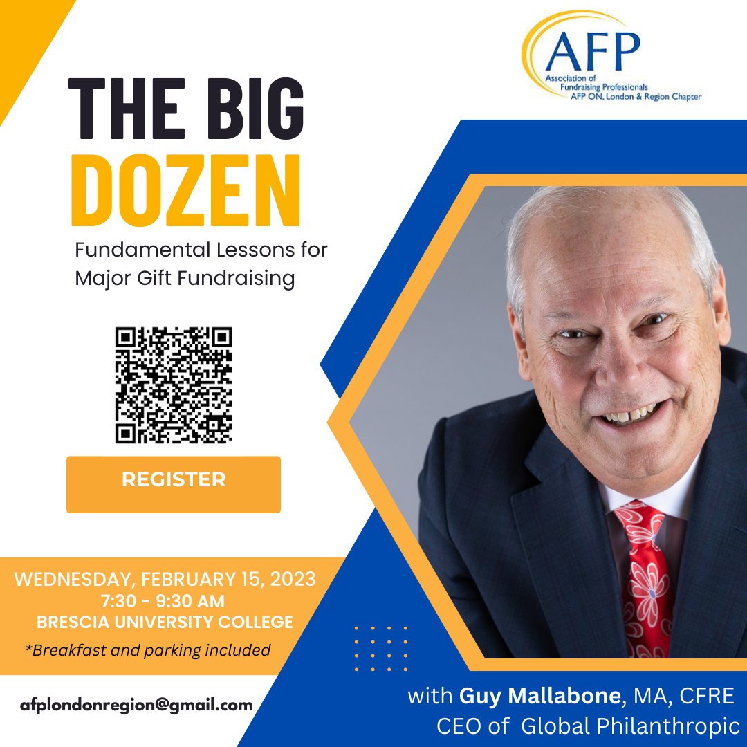 We hope to see you at this in-person interactive breakfast session led by Guy Mallabone on Feb. 15 at Brescia!  Please register here: bit.ly/3iAOqOp