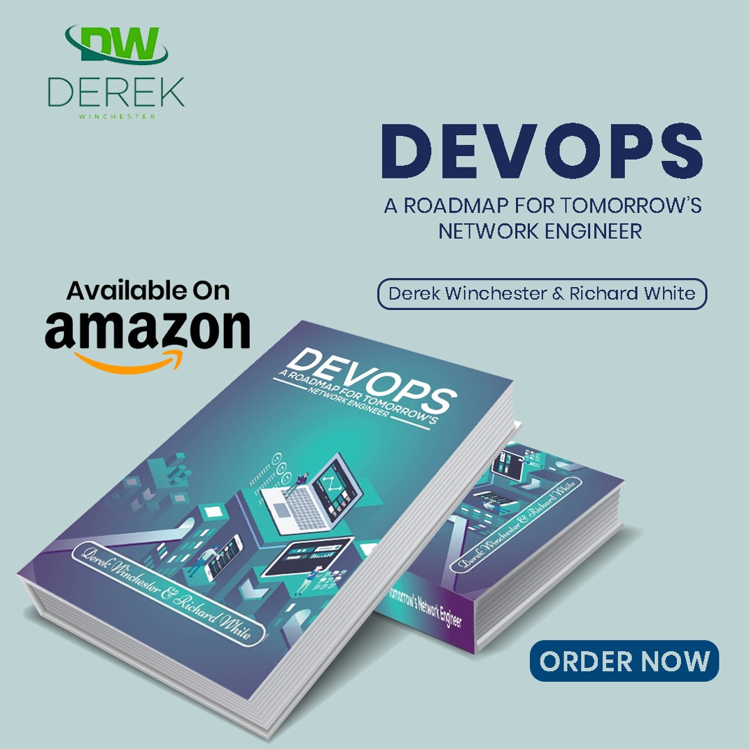init6_network's tweet photo. A classical technology gem by Derek &amp; Richard is for all the new engineers out there.

The book “DevOps: A Roadmap for Tomorrow's Network Engineer” is now available on Amazon. 
Get yours now.
https://t.co/lpfDvC8mi1

#Book #Technology #ComputerScience #Engineer #Python #Software https://t.co/2uGU3OF37i