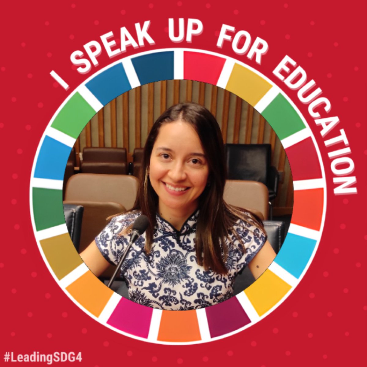 Education is a basic human right ➡️ This #EducationDay let's call on world leaders to invest in education ✏️. Join me #LeadingSDG4 now @UNYouthEnvoy @EdnaBonillaSeba

@Education2030UN @TransformingEdu #SDG4YouthNetwork