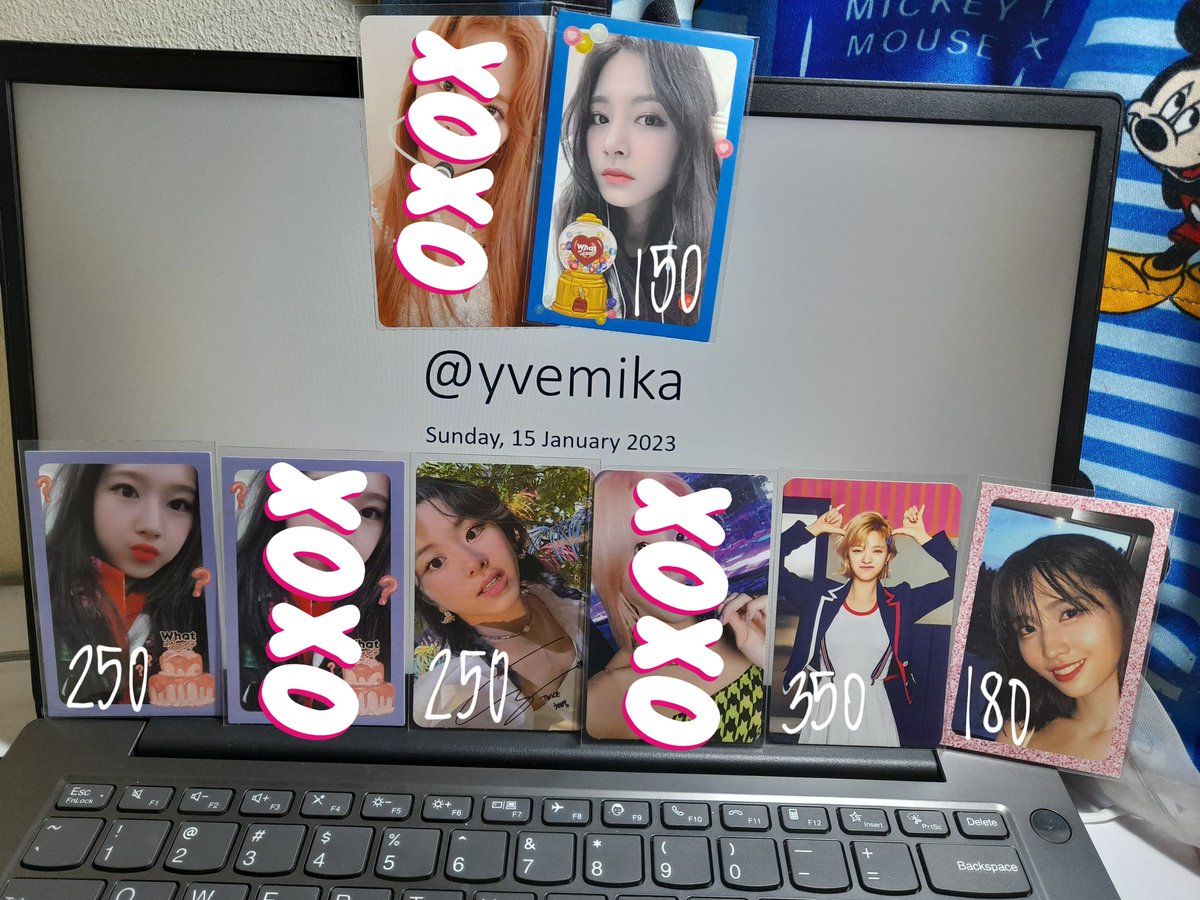 yvemika's tweet photo. ˗ˏˋ #fromeka ˎˊ˗
wts lfb twice tingi
₱ on pic
— STBO, feb eta
— payo
— will prio getting more / jeong
— dnc if impatient & sensi
✉ dm for further questions !
t. tzuyu wil food sana cake chaeyoung m&m signed jeongyeon jjirit momo sn glitter https://t.co/FV1BYDA5bk