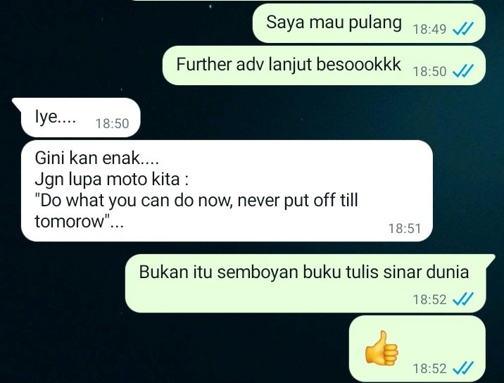ncooooppp's tweet photo. Segala motto dari buku sidu pake di bring up 🙃🙃 https://t.co/gy1tc8lWk9