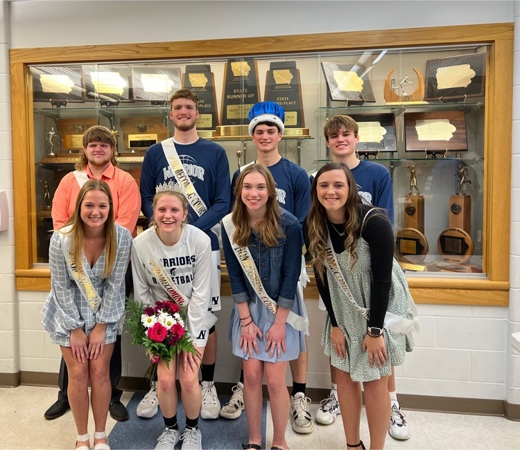 Homecoming Week was a success last week! Congratulations to all of our Homecoming Court and Attendants, especially to our Homecoming King, Cole VanderHeiden, and Queen, Aubrey Connelly! We would also like to congratulate the 7th grade for winning best hallway decorations also!