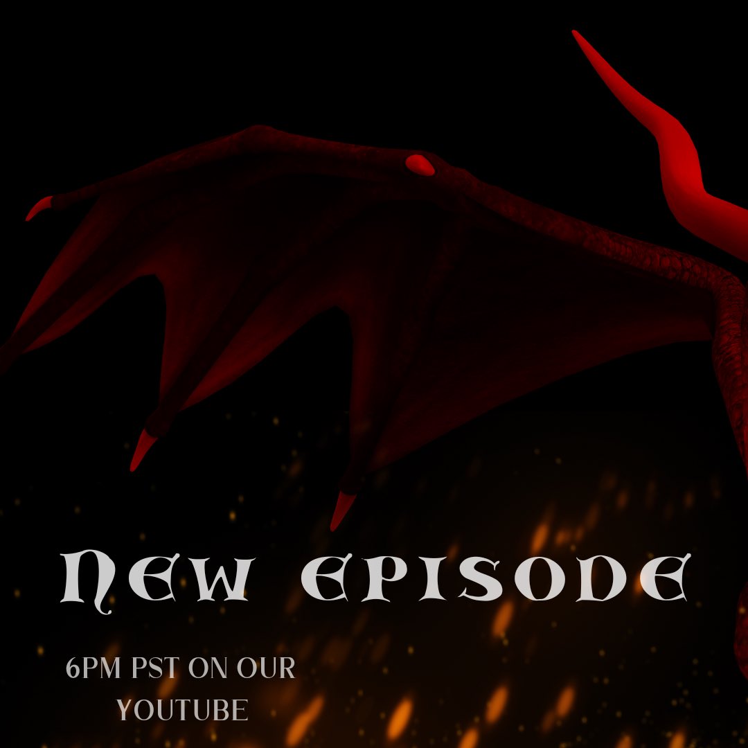 temporarylegend's tweet photo. Happy Monday! A new episode is out 6pm PST on our YouTube!
#dnd #ttrpg #tabletop #tabletopshow #dungeonsanddragons #temporarylegend #aroundtherealm #foryou #sovereignofdeath https://t.co/4AdaxPZXlq