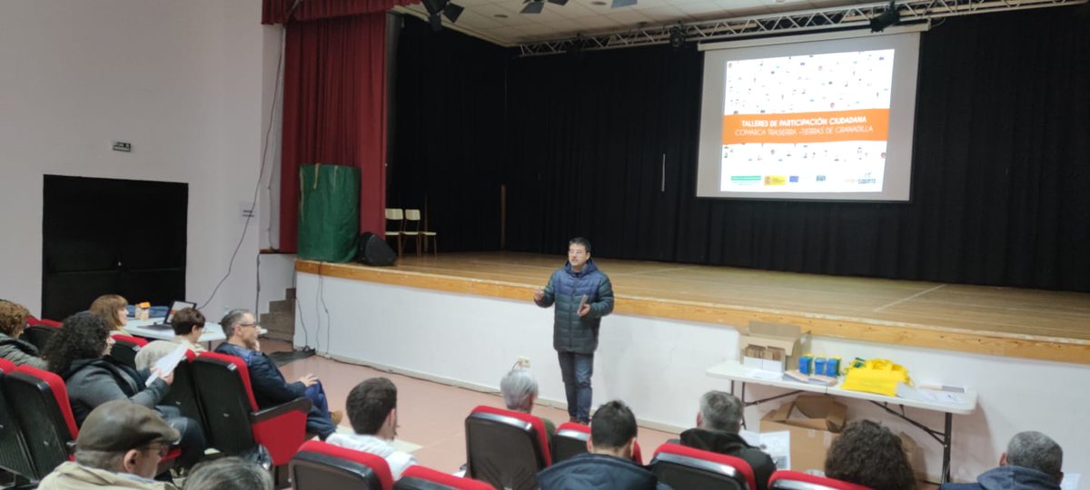 Mesa de #participación de Turismo Trasierra Tierras de Granadilla para la elaboracion de la Estrategia DLP 2023-2027. Hoy en #ZarzadeGranadilla