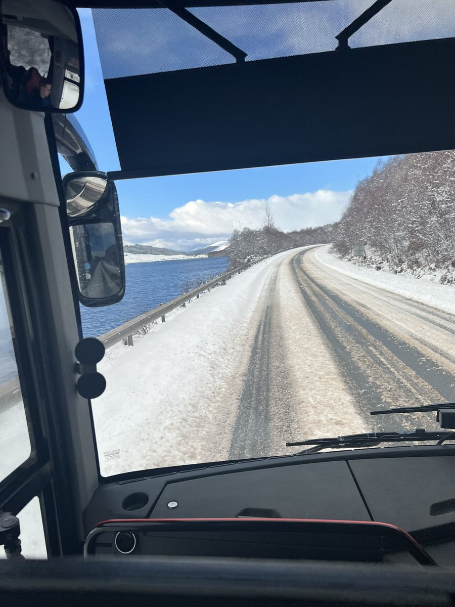 On the way to Skye for the week with a lovely bunch of S2 learners <a href="/FASocialSubs/">Fraserburgh Academy Social Subjects</a> #1400