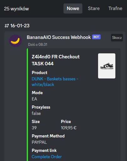 Dominik (@skipek121) on Twitter photo Bot:<a href="/BananaFramework/">BananaAIO</a>
Proxy:<a href="/Roundproxies/">Roundproxies</a> <a href="/TheLemonClub_/">LemonClub</a> <a href="/ShinyProxies/">Shiny Proxies</a>
CG:<a href="/HypemonitorPL/">HYPEMONITOR</a>
Reship:<a href="/ftparis_/">FTParis</a>
💸Join my discord for slcts💸
discord.gg/Cb4rf2H8Ug Bot:<a href="/BananaFramework/">BananaAIO</a>
Proxy:<a href="/Roundproxies/">Roundproxies</a> <a href="/TheLemonClub_/">LemonClub</a> <a href="/ShinyProxies/">Shiny Proxies</a>
CG:<a href="/HypemonitorPL/">HYPEMONITOR</a>
Reship:<a href="/ftparis_/">FTParis</a>
💸Join my discord for slcts💸
discord.gg/Cb4rf2H8Ug
