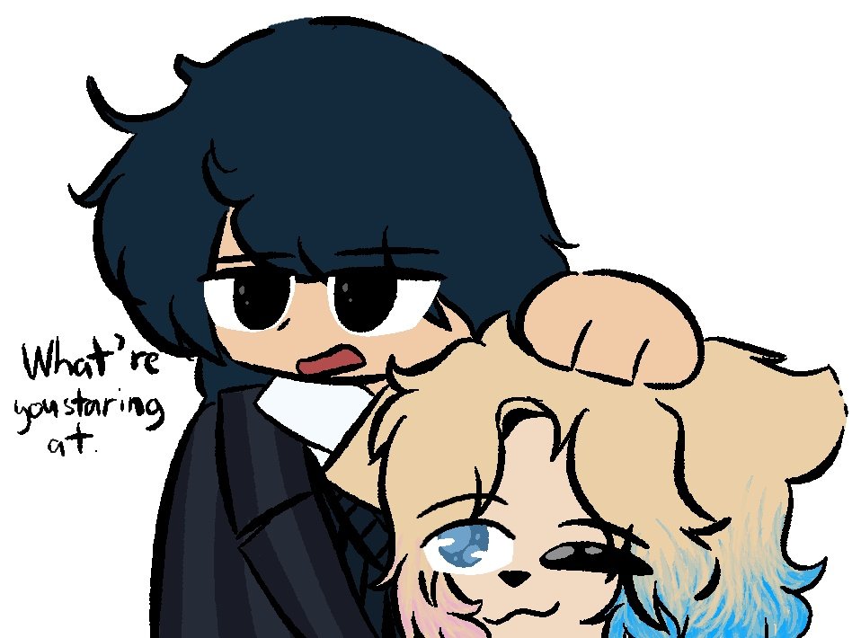 MonkerTheBonker's tweet photo. i havent draw for a while so it look a bit shitty 😿😿😿
#Wednesday #enid #wenclair https://t.co/4OVf0Ykrkf