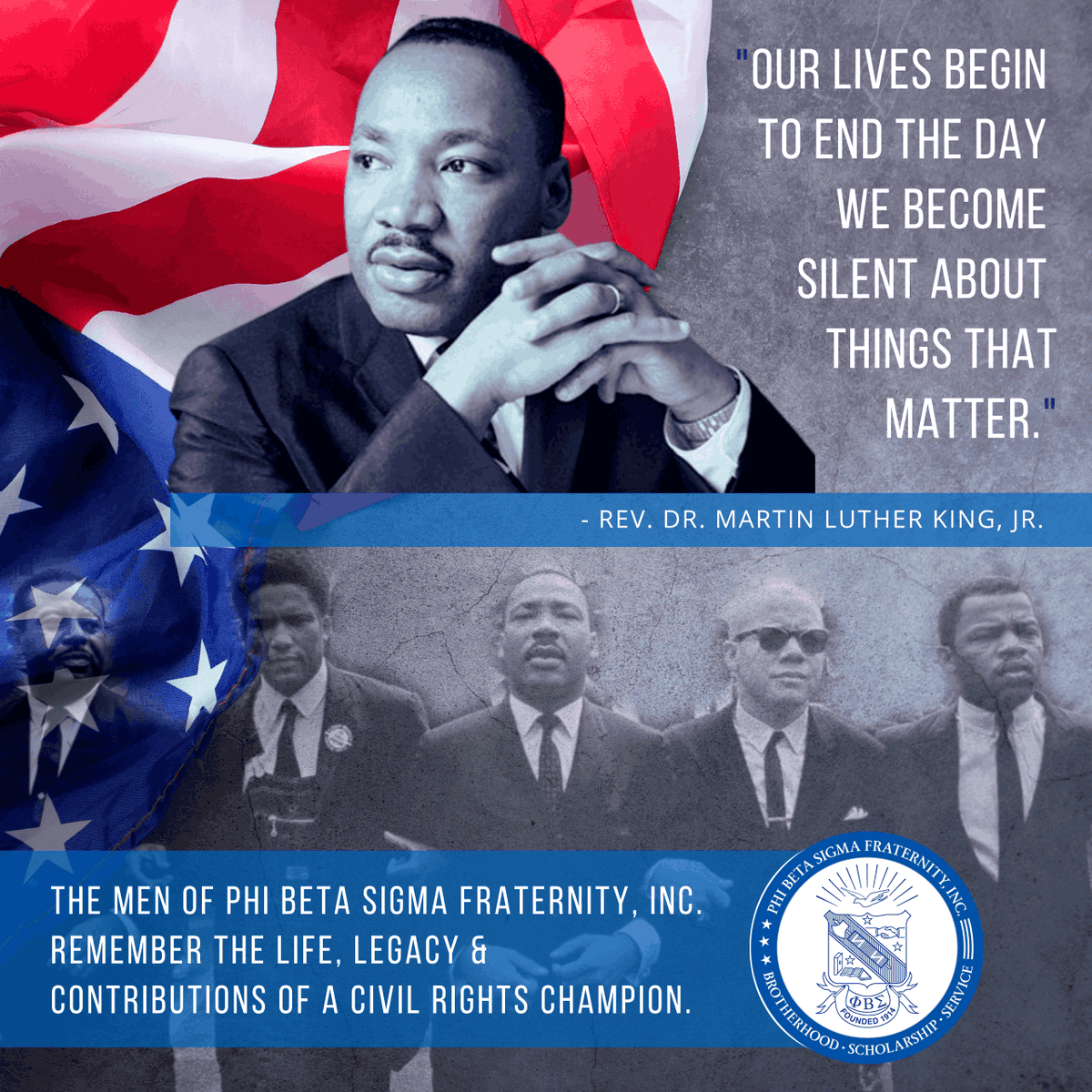 pbs_1914's tweet photo. Today we honor the legacy of a Civil Rights Legend. Happy Martin Luther King, Jr. Day!

#pbs1914 #Sigma109 https://t.co/izXf3DYcH5