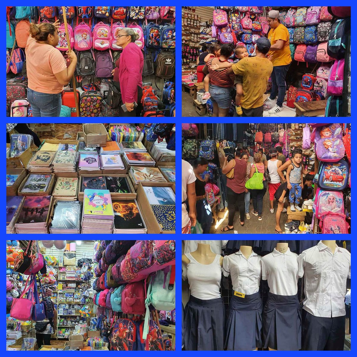 ✅️💥Comercio del mercado Oriental activo de cara al inicio del año escolar.

Familias realizando sus compras paravel inicio del año escolar este 25 Enero 2023

#UnidosEnVictorias
#MásVictoriasPuebloPresidente

<a href="/Viraliza22/">Viraliza2 🇳🇮</a> <a href="/virginiapena14/">Virginia La Coteña ❤️🖤🇳🇮</a> <a href="/TaniaEl19/">Tania</a>