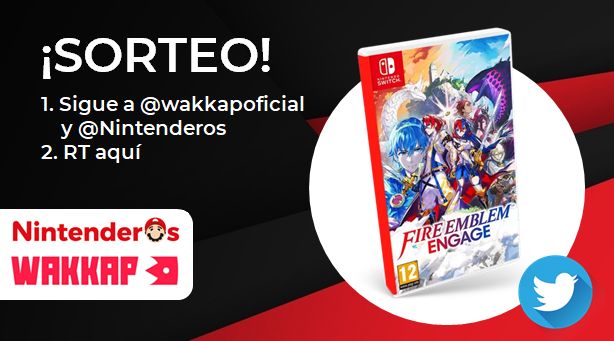 Nintenderos's tweet photo. ¡Sorteamos una copia de Fire Emblem Engage para Nintendo Switch!

1⃣ Sigue a @wakkapoficial y @Nintenderos 
2⃣ RT aquí

¡Suerte! - https://t.co/dbo6hNkzK4 https://t.co/voiJ51U6to