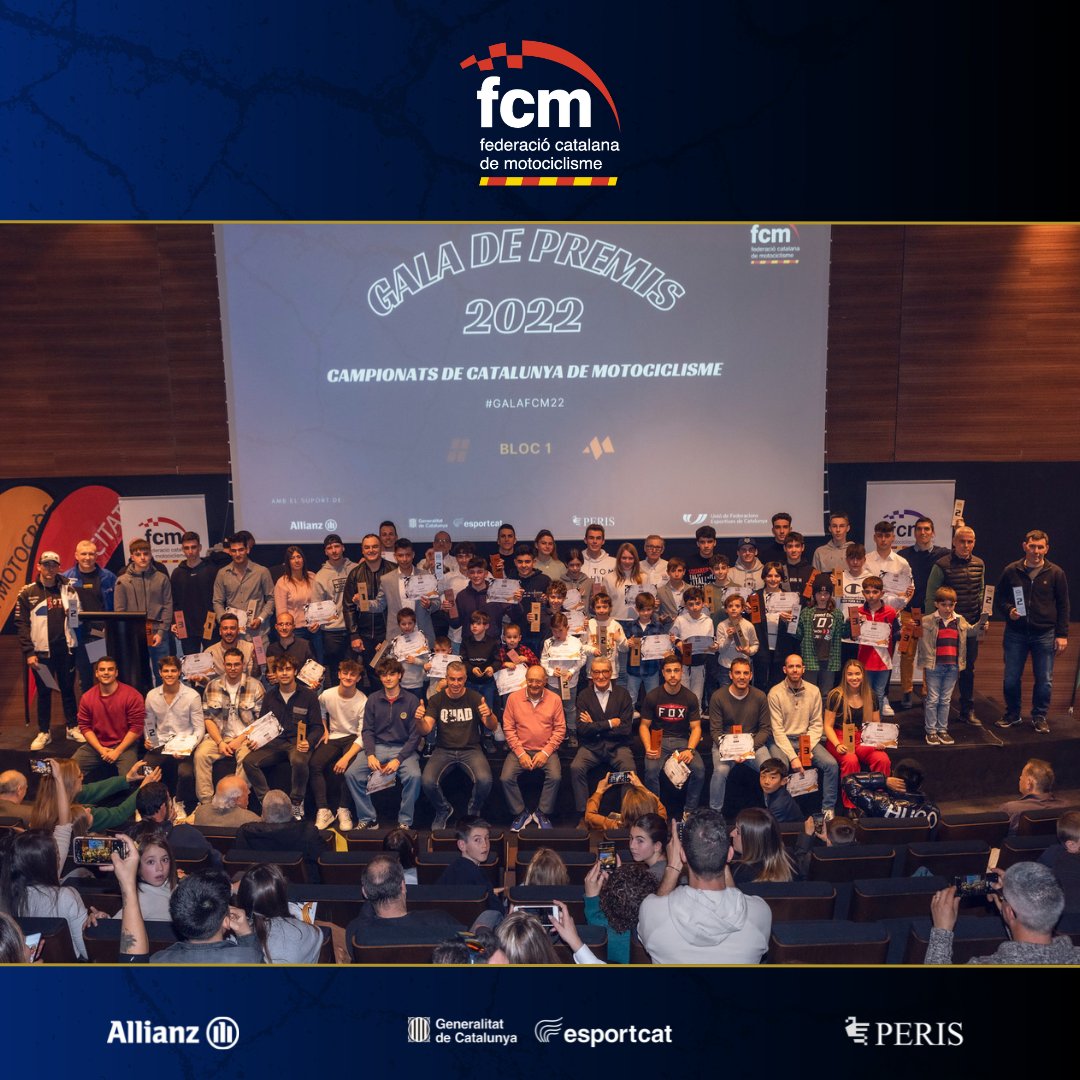 🏆 Celebrada la Gala de Premis de la FCM 2022

💯 Moltes gràcies a tots, sou molt grans!

📸 Totes les fotos de la Gala al Flickr de la FCM.