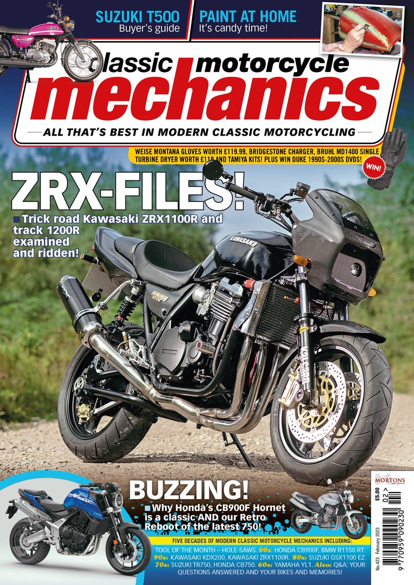 Take a look at the February issue of Classic Motorcycle Mechanics, not one to be missed! It's available digitally from today, in shops Wednesday. 

Or subscribers get it direct to their door, so make sure you're signed up in time for the next one! classicmagazines.co.uk/digital22cmm
