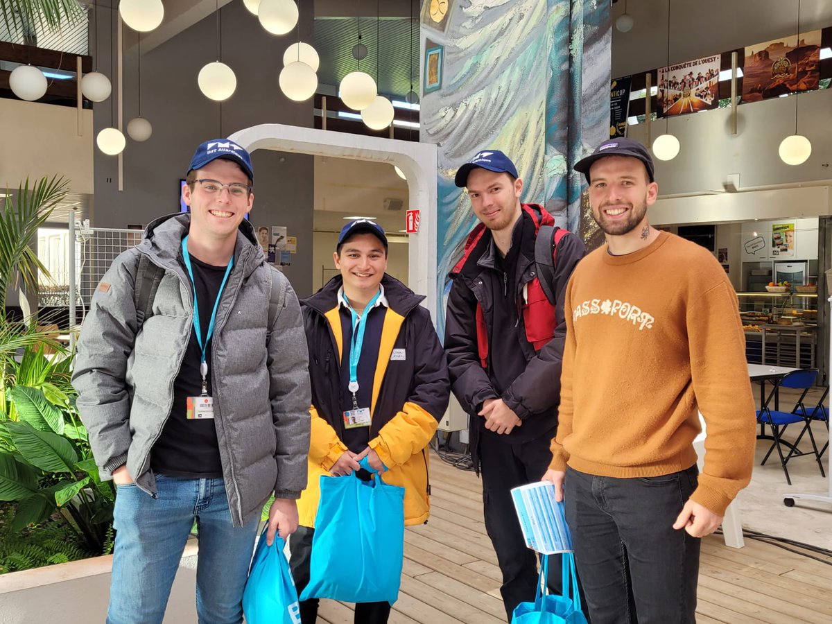 IMTAtlantiqueEN's tweet photo. #WasaaAcademy is back ! 🇫🇷🇦🇺
The 3-week #SummerSchool for Australian students is starting today at @IMTAtlantique
We wish @Flinders and @QUT students a great experience in Brittany #Engineering institutions and universities ! https://t.co/nLwGnDgjfV