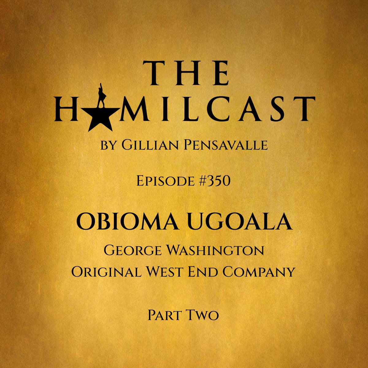 TheHamilcast's tweet photo. Episode #350 and part 2 of our conversation with @ObiomaUgoala is out today!
Our discussion continues onward with more on Hamilton, life, and beyond!
https://t.co/ph6vgyeUIW
#hamiltonmusical #hamiltonwestend #hamilton #hamiltonfandom #hamilcast https://t.co/P8wkyTLotZ