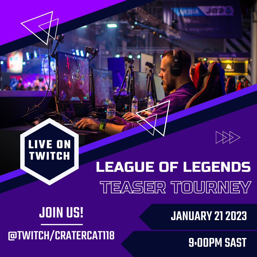 Ashura_Xin's tweet photo. Hello Everyone! I am pleased to announce my lil big-time channel event! 
Join my mates and me as we attempt to win all the bragging rights in our first teaser tourney!

Join our Discord: https://t.co/ob6Fw42syj
Twitch Channel:  https://t.co/7UY4sqEVq7 https://t.co/kTvUbgAMZc