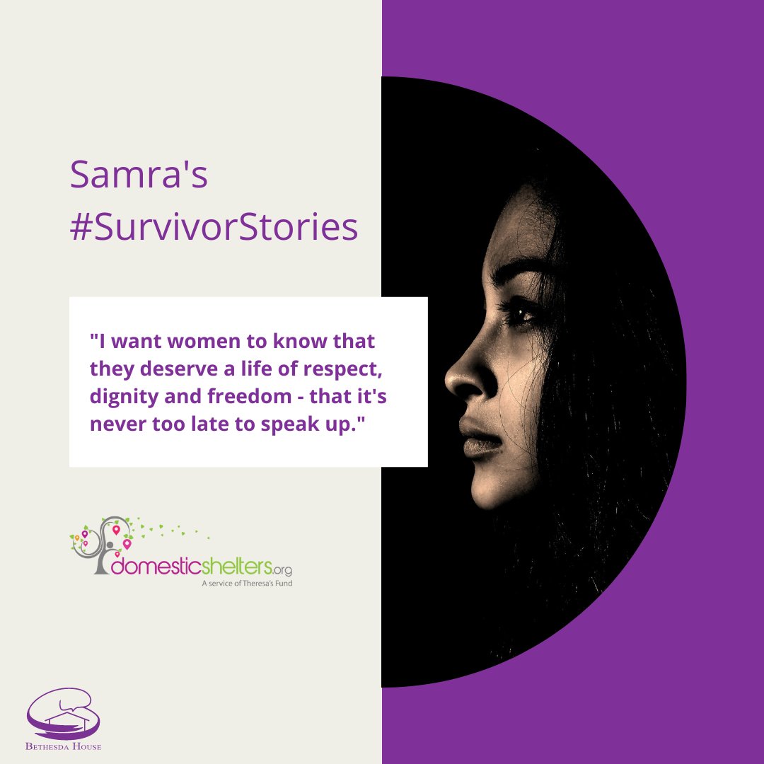 BethesdaHouseON's tweet photo. "I want women to know that they deserve a life of respect, dignity &amp; freedom - that it's never too late to speak up." - Samra's #SurvivorStories
@domesticshelter 

#MotivationMonday #InspiringQuotes #Monday #LoveShouldntHurt #EndGBV #StopHT #EndVAW #WeBelieveYou #MMIWG2S https://t.co/bti34ykpL3