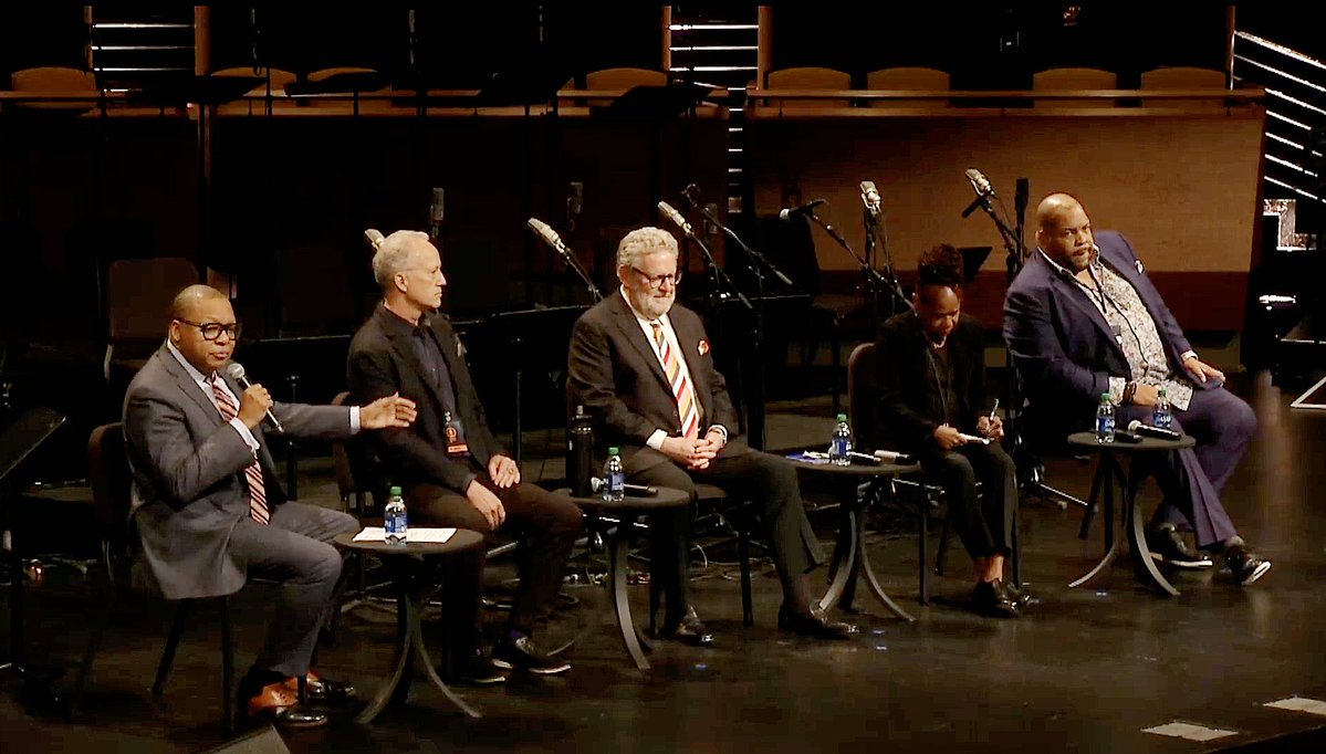 wyntonmarsalis's tweet photo. Congratulations to all the winners of @jazzdotorg's Jack Rudin Jazz Championship 2023
1st: @NCCU (Durham, NC)
2nd: @TempleUniv (Philadelphia, PA)
3rd: @MusicMSU (East Lansing, MI)
Check out the full list of awards on https://t.co/4i0yMeD2oc
(photos of bands by Gabriela Bhaskar) https://t.co/G9ZL3jv8Hu