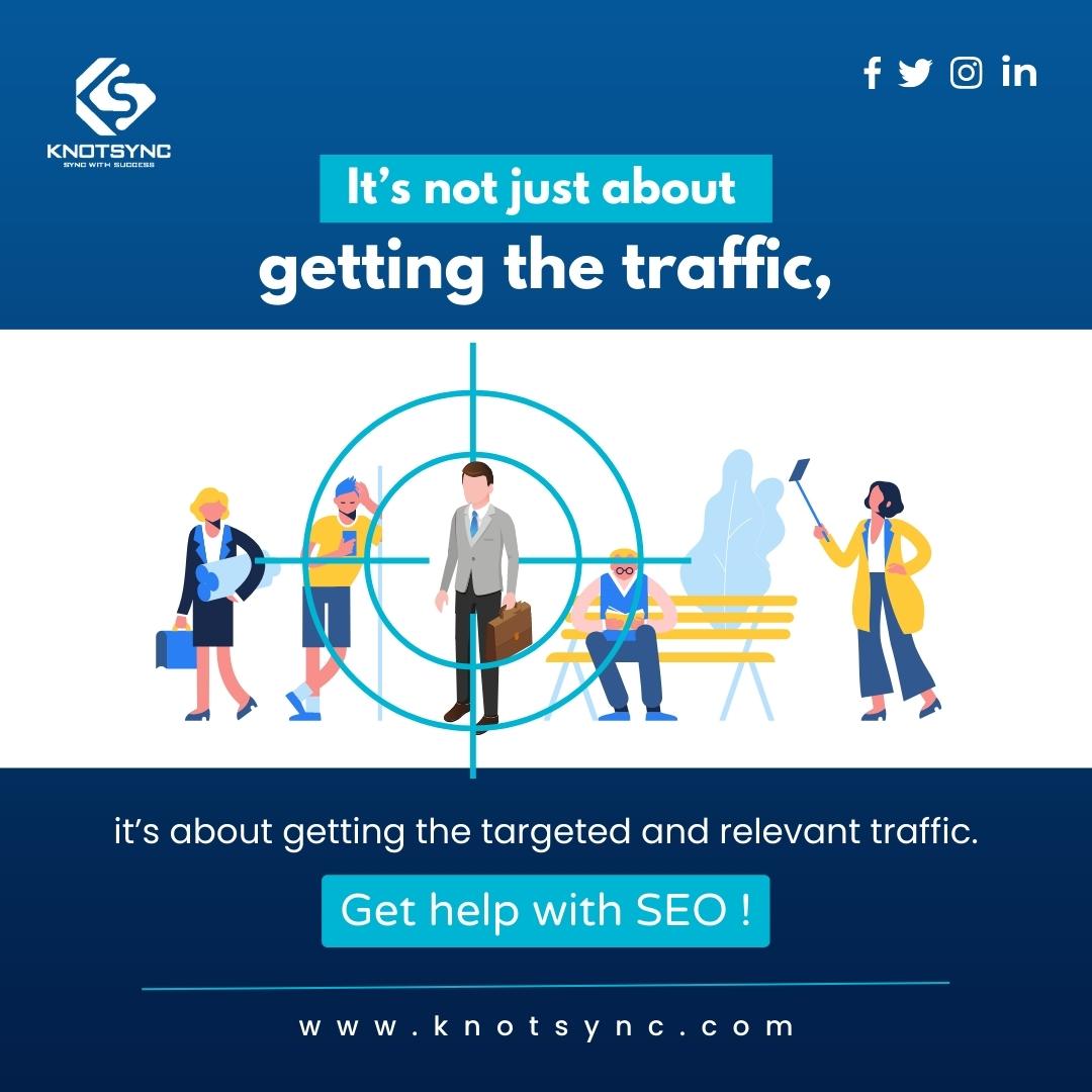 Knotsync's tweet photo. Wondering how to get relevant traffic? Our SEO Experts are here to help you.
Contact Us!
.
https://t.co/XsmcC2nVQi
.
#knotsync #digitalmarketingcompany #relevanttraffic #digitalmarketingservices #traffic #seoservices #seotips #servicesprovider #seoexpertservices #uk #us https://t.co/jGFEaoCk7Y