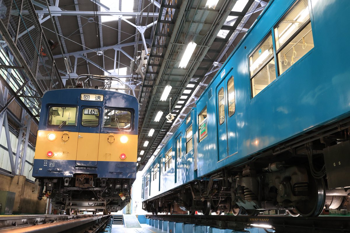 2023.01.15
網干総合車両所明石支所103系見学ツアー

まさかの幕も回りかっこよすぎた
開催に感謝🙏