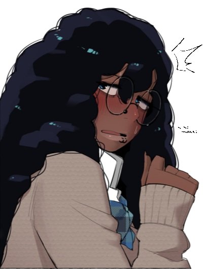 She be like this the entire time