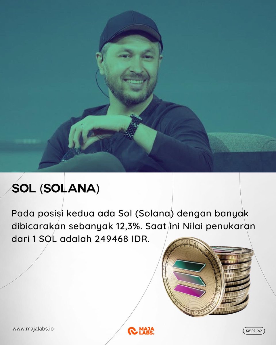 majalabs_xyz's tweet photo. Mengambil data dari ICO Analytics, ini dia 3 kripto paling trending yang paling banyak dibicarakan pada Desember 2022.
Apa aja? Swipe left for more info🔥💫
#majalabs #nftart #ethereum #bitcoin #solana #tokennft #upgradeshanghai #nftcommunity https://t.co/uyyTCyen38