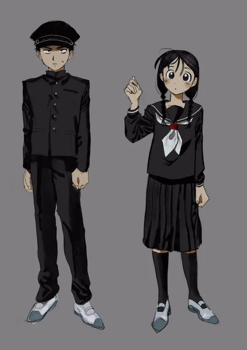 #さんたろうといっしょ創作男女です…… 