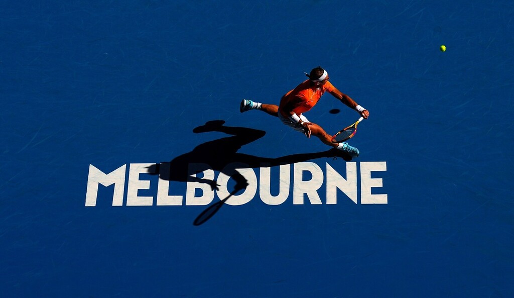 Scott Barbour (@barbour_scott) on Twitter photo Rafael Nadal. Day 1 of the 2023 Australian Open
#AusOpen #AO2023 #australianopen #tennis #grandslam #ao2023 #sportsphotography <a href="/rafaelnadal/">Rafa Nadal</a>
Day 1 of the 2023 Australian Open at Melbourne Park, Monday, January 16, 2023. instagr.am/p/Cnen4VdBU_V/ Rafael Nadal. Day 1 of the 2023 Australian Open
#AusOpen #AO2023 #australianopen #tennis #grandslam #ao2023 #sportsphotography <a href="/rafaelnadal/">Rafa Nadal</a>
Day 1 of the 2023 Australian Open at Melbourne Park, Monday, January 16, 2023. instagr.am/p/Cnen4VdBU_V/