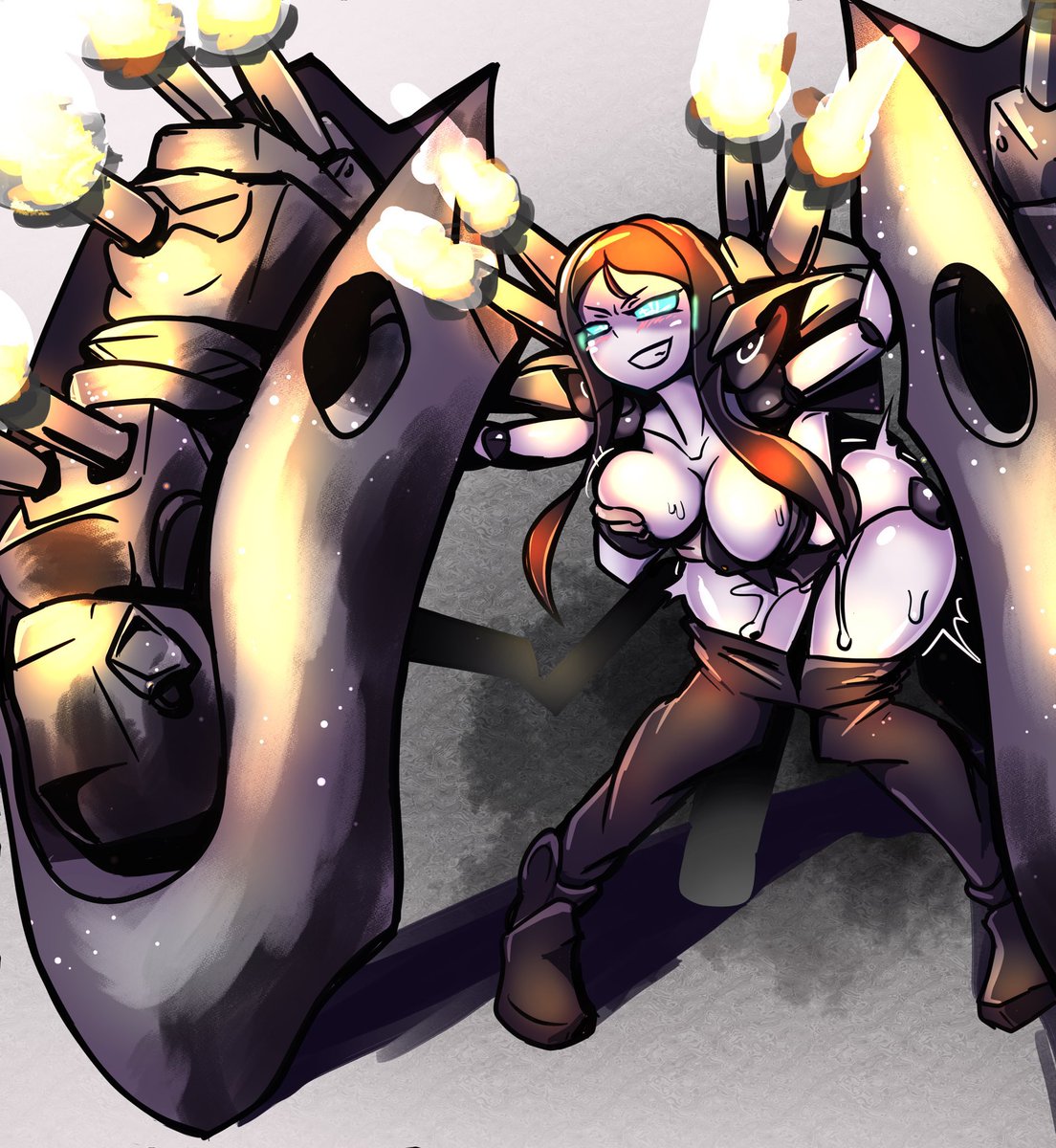 skebで描いた戦艦ル級ちゃんのえっちな絵ですにゃ!! 