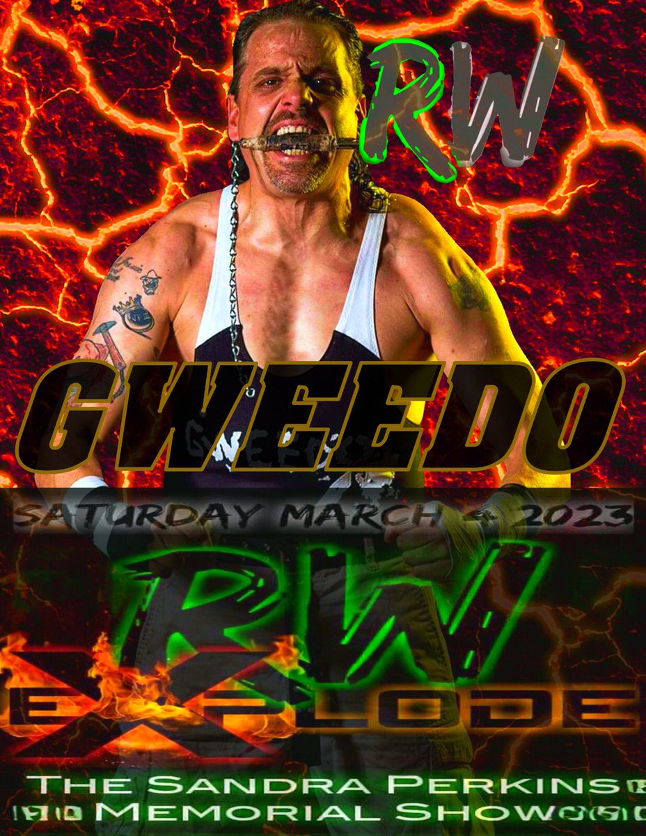 Revolutionwres's tweet photo. Ladies and gentlemen we’re stoked to announce that @Gweedo4209 has signed with Wrestling where he’ll be competing for the revolution wrestling hardcore championship. Who’s his opponent. Only one way to find out. Follow us so we can keep you updated. #indy https://t.co/3XlUqA4JGt https://t.co/2mqOifP9DS