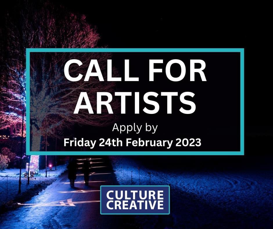CCLCreative's tweet photo. ✨ CALL FOR ARTISTS ✨

In partnership with @RaymondGubbay (a division of Sony Music), we are looking for proposals from artists/designers/makers for new and existing work for our outdoor light trails!

Find out more here ⬇️

https://t.co/S4VdhkiSu8 https://t.co/NMcC2u0BlR