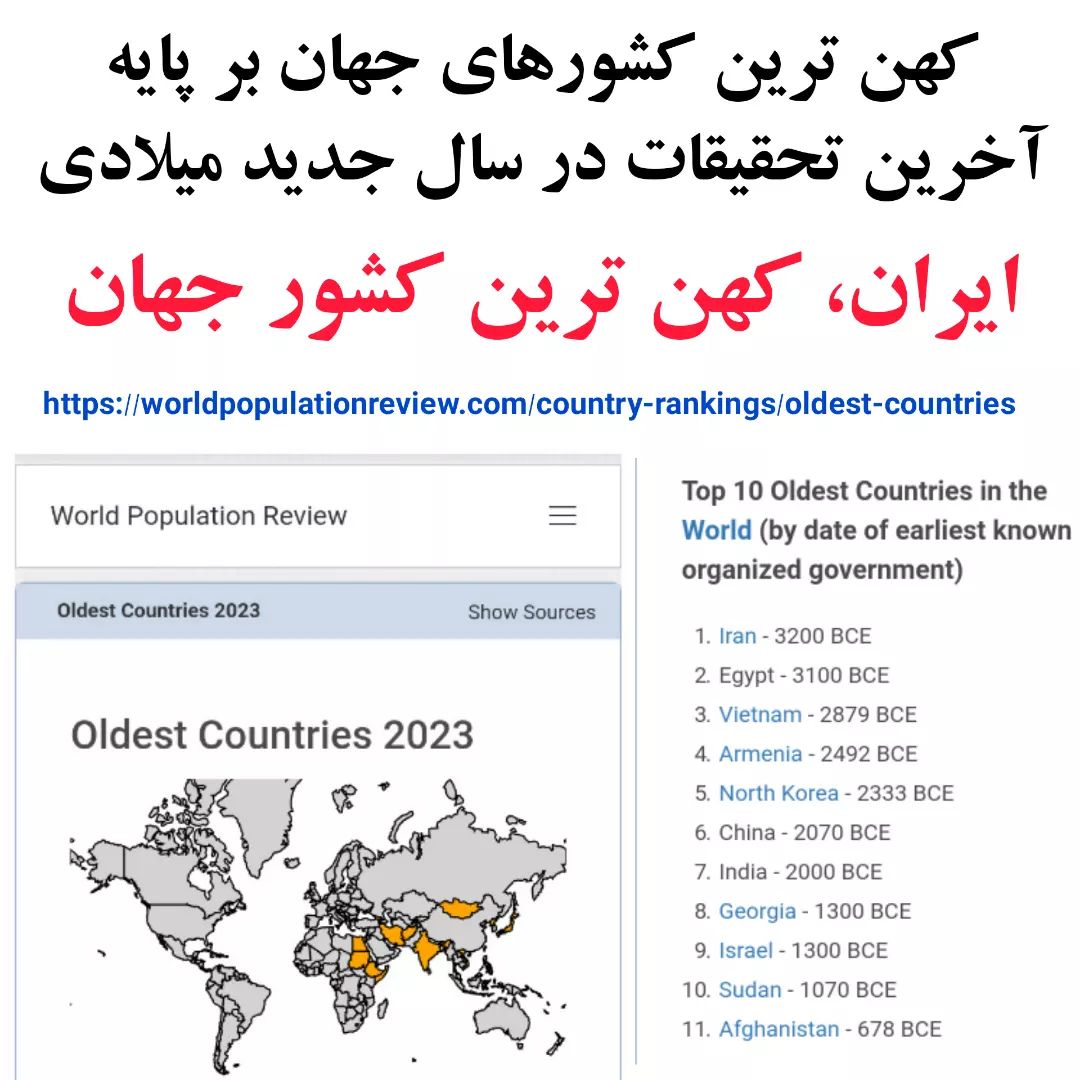 panjneda's tweet photo. به گفته خودشان در سال 2023 پدر جهان و ریشه تمدنی ایران است👇اما از آنجا که حاکمان غربی، شرقی حاصل تجاوزند خود را حرومزاده تصور کرده و با پدر(ایران) برسر ستیز برآمدند و مدام برای خود شوهر ننه های جعلی اَلَم میکنند راه سعادت دنیا پیدا کردن پدر (تمدن راستین ایران) و آمدن زیرچتر آنست https://t.co/R14xGgIS5j