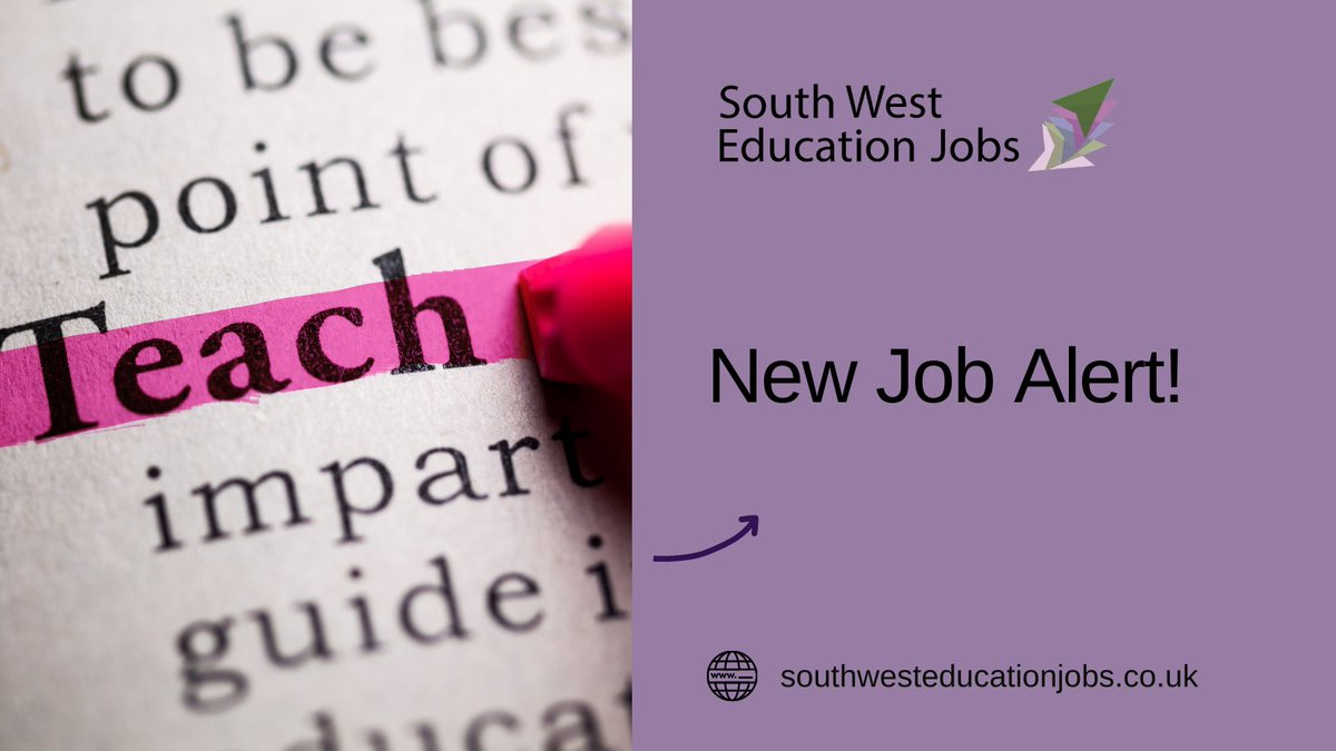 🚨 Culm Valley Federation is hiring a Teaching Assistant in Culmstock, Devon

southwesteducationjobs.co.uk/job/801266-tea… 

#DevonJobs #EducationJobs