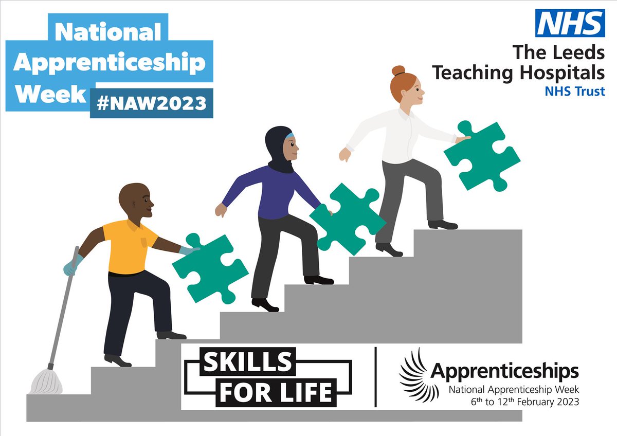 Join us for a Virtual Open Day on Thurs 9th February to hear about apprenticeships with Leeds Teaching Hospital. Speakers from Medical engineering, Pathology, Pharmacy, Phlebotomy will tell you how and when to apply. To register follow this link ow.ly/4UWz50MrL5B