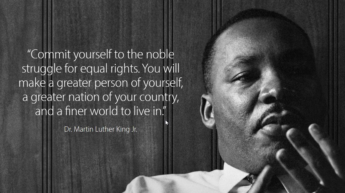 Today, we remember Rev. Dr. #MLK, Jr. He did more than give great speeches and organize impactful, peaceful protests and marches. He was a revolutionary. At the threat of death, he dared to call out racism, inequalities, discrimination, unjust wars, and economic injustice.