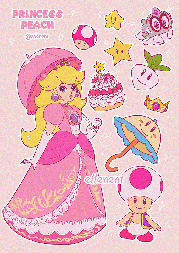 ellenent's tweet photo. All the princesses doodles I made! <3
Who is your favorite?
#SuperMario #MarioBros #Nintendo https://t.co/lYL7tHTJzE