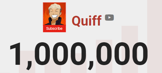 Quiff_X's tweet image. 1 Million 🎉🎉