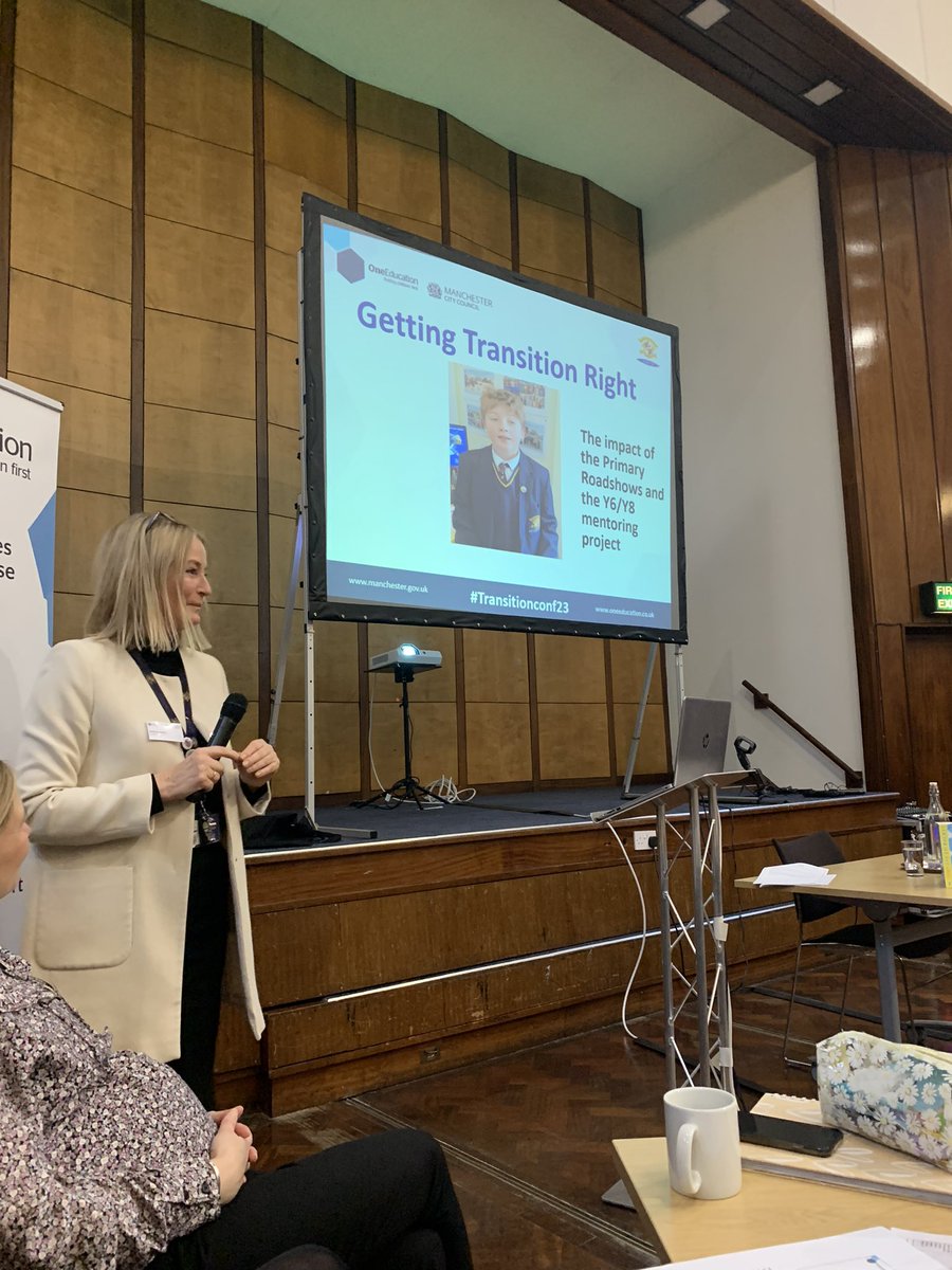 RachelFosterOE's tweet photo. this last video summed up the impact of the sustainable examples of collaborative working with feeder primary schools by @loretochorlton at today’s #TransitionConf23 @OneEducation @mcr_education https://t.co/BclHQfixMp