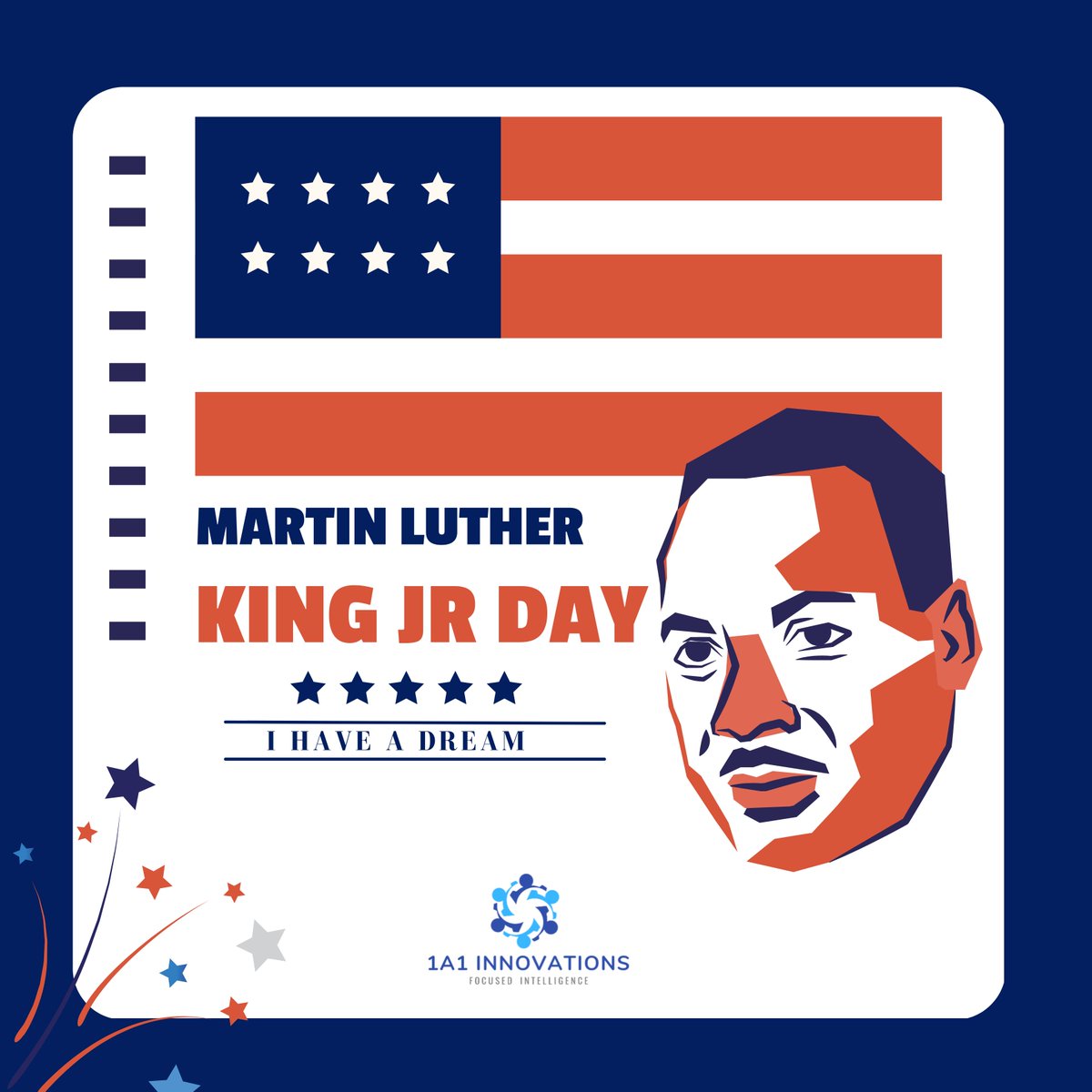 1A1_Innovations's tweet image. Today we celebrate the life and legacy of Dr. Martin Luther King Jr. 
“If you can’t fly, then run
If you can’t run, then walk
If you can’t walk, then crawl
but by all means, keep moving”. 
- Martin Luther King Jr.

#1a1innovations #martinlutherkingjr #mlkday2023 #ihaveadream