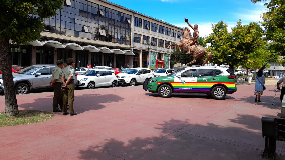 ElEspectadoCl's tweet photo. Patrulla de la diversidad llega a #LosAngelesCL https://t.co/ByK1thHFTw
