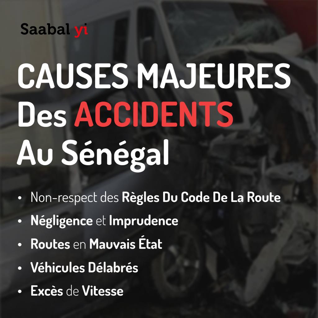 SaabalYi's tweet photo. Le Sénégal enregistre 24 morts sur les routes pour 100 000 habitants, sachant que la moyenne en Afrique Subsaharienne est de 27.

Il est plus que temps de faire de la sécurité routière une affaire de tous.

Saabal Yi présente toutes ses condoléance aux familles des victimes 🙏🏽 https://t.co/jAC5eMXSoY