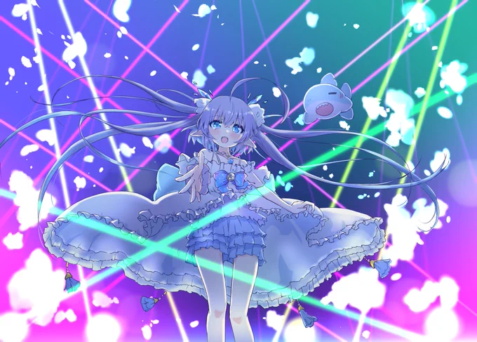 自分で描いた好きな旧衣装イラストでも放流しようほんと描いていて楽しかった 