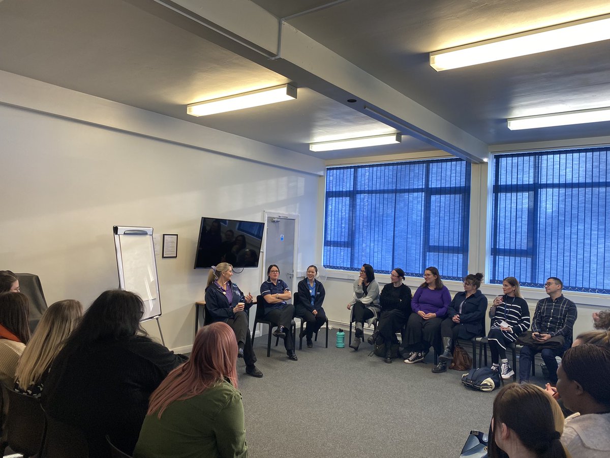 This afternoon there’s a range of seminars going on at the Newly Registered Nurse Careers Day, including Tea with Matron, Acute and Urgent Services, chance to speak to the Practice Education Team and colleagues from our Learning Disability services.