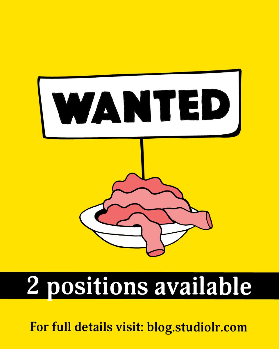 StudioLR's tweet image. We’re looking for TWO gutsy new team members. If you’re:
 
An ideas-obsessed Designer or Art Director

or

An ambitious Project/Account manager
 
Give us a shout. 

For full job details, follow the link to our blog - blog.studiolr.com