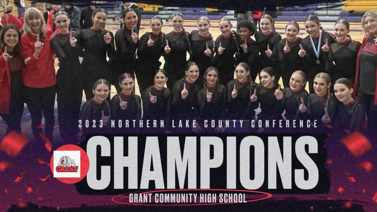 CONGRATULATIONS  to the Grant Varsity Dance Team for winning the Northern Lake County Conference Dance Championship!
GREAT JOB LADIES!
<a href="/GrantDanceTeam/">Grant Dance Team</a>