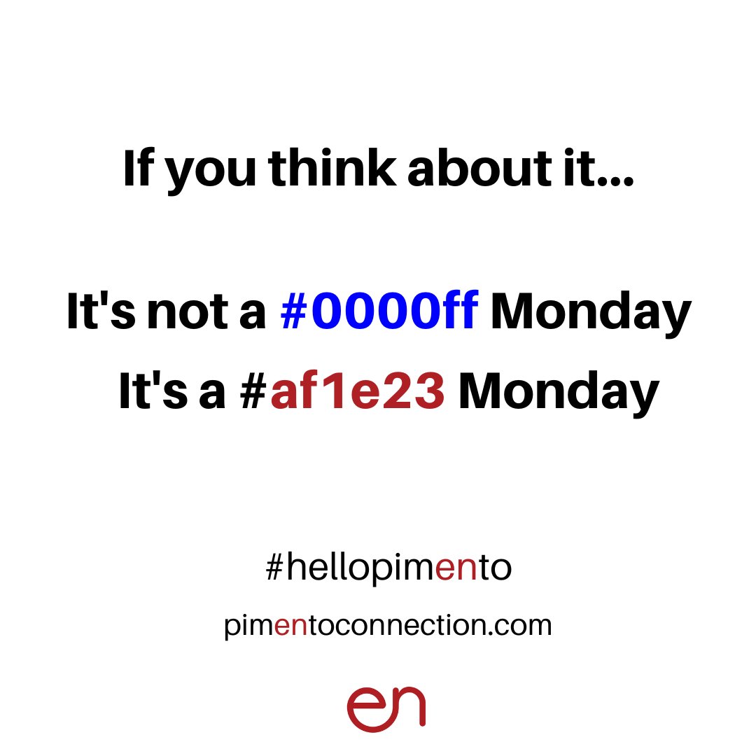 pimento_connect's tweet photo. Change your perception
#hellopimento https://t.co/4j5eZJo1rp