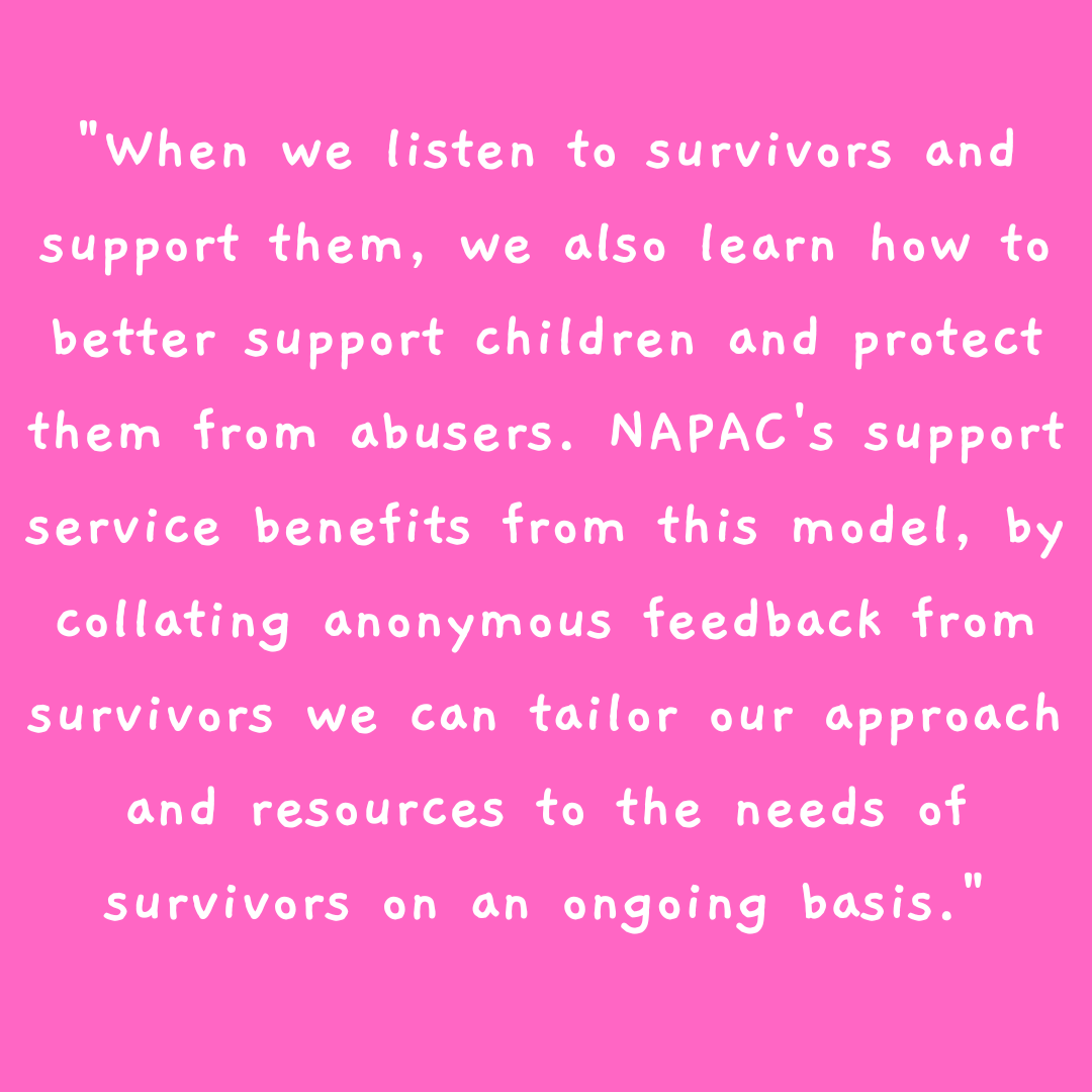 NAPAC's tweet photo. Our latest piece for @Charity_Today examines why listening to survivors is critical to improving safeguarding and support services
Read it here: https://t.co/1x9nIPviuc
#CharityBlog #5MinuteRead #SurvivorSupport https://t.co/74HixTwScG
