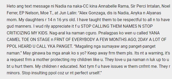 bbyappIe_'s tweet photo. @Sheshebureshee @johninamillion @Mscathygonzaga Yup this is 2010 pa jusq hindi na attitude problem 'to, talagang may mali sa values ni accla https://t.co/LN2iCCO05u